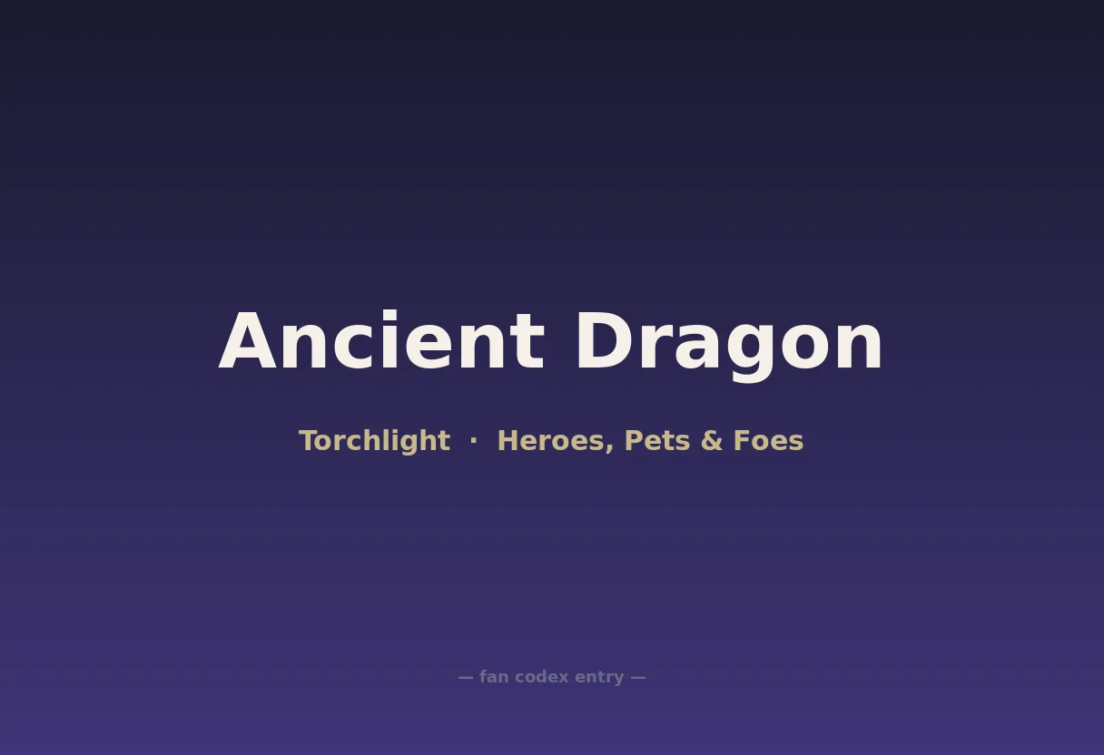 Ancient Dragon
