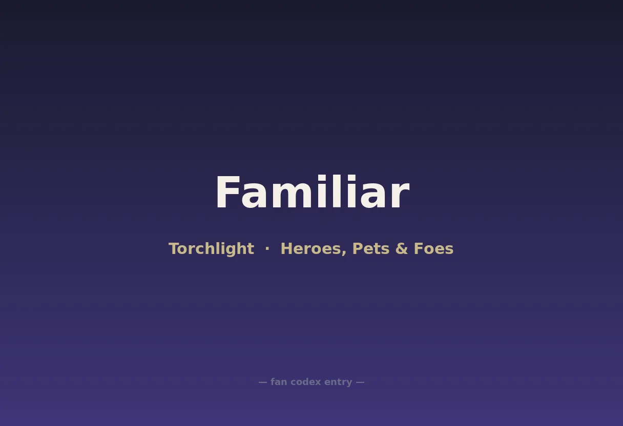 Familiar