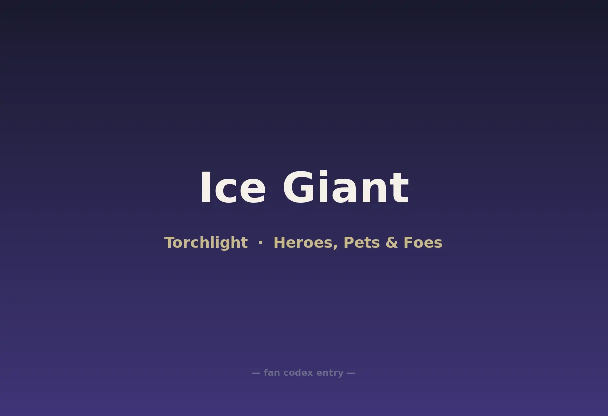 Ice Giant