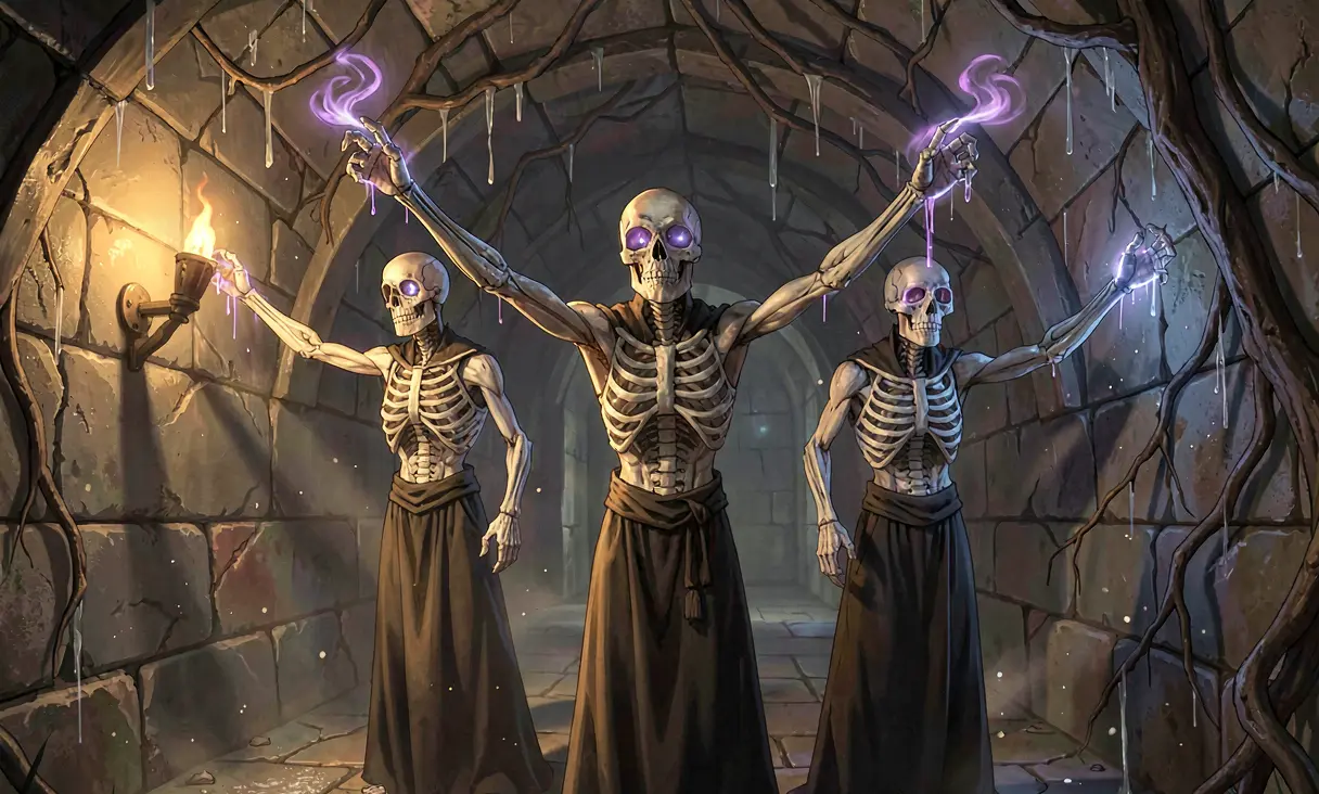 Skeleton Mages