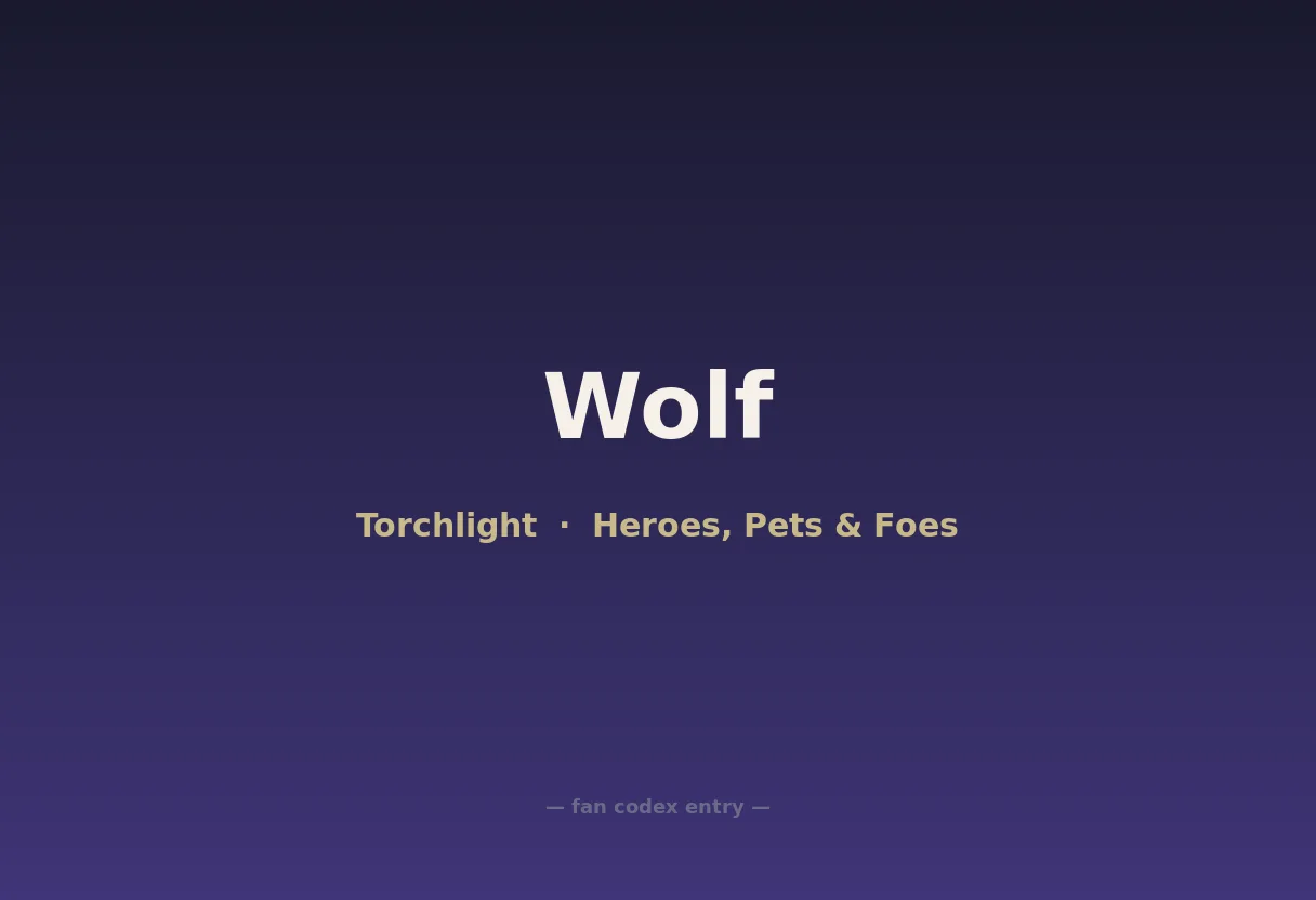 Wolf