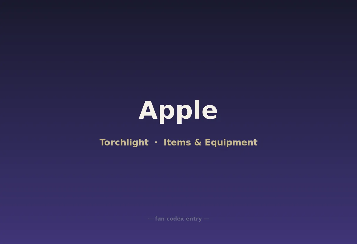 Apple