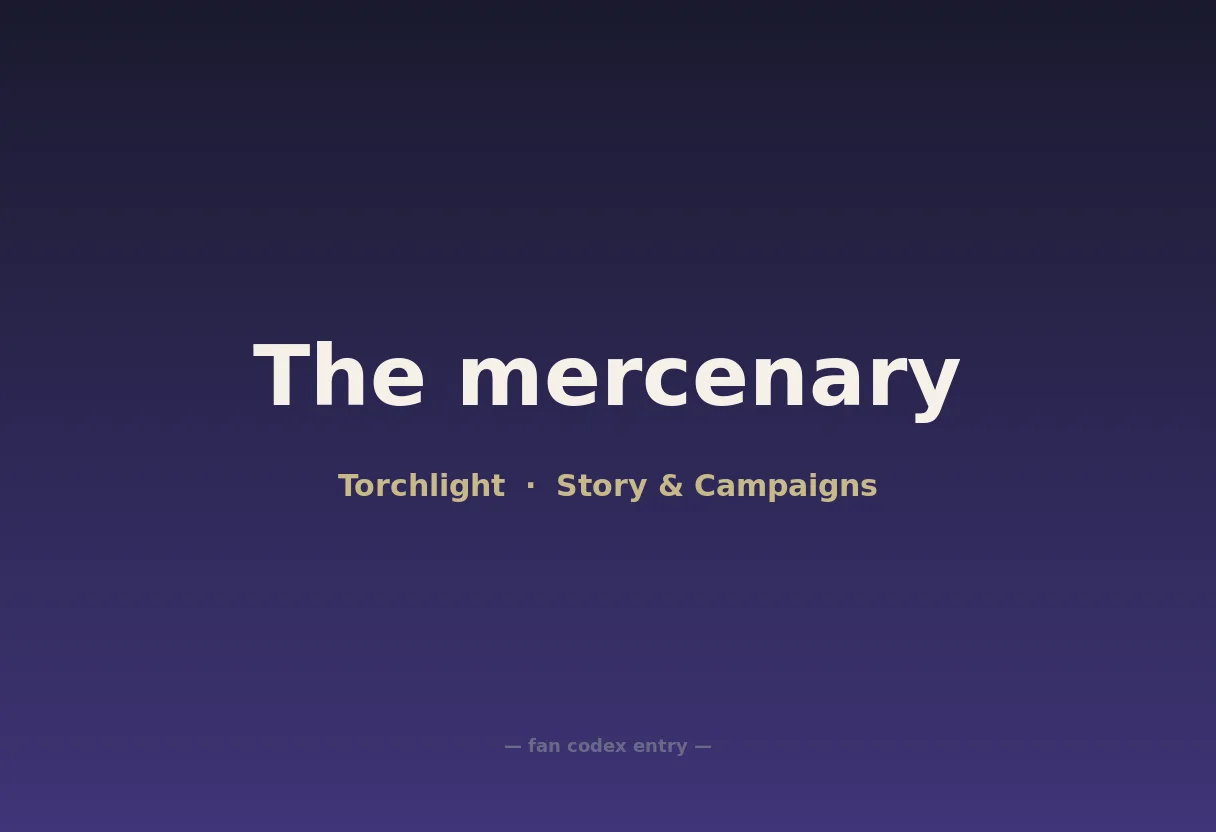 The mercenary