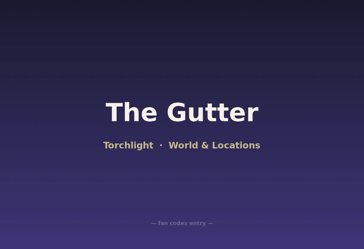 The Gutter