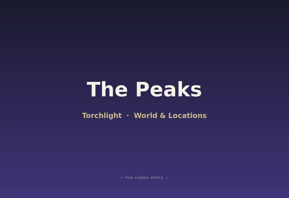 The Peaks