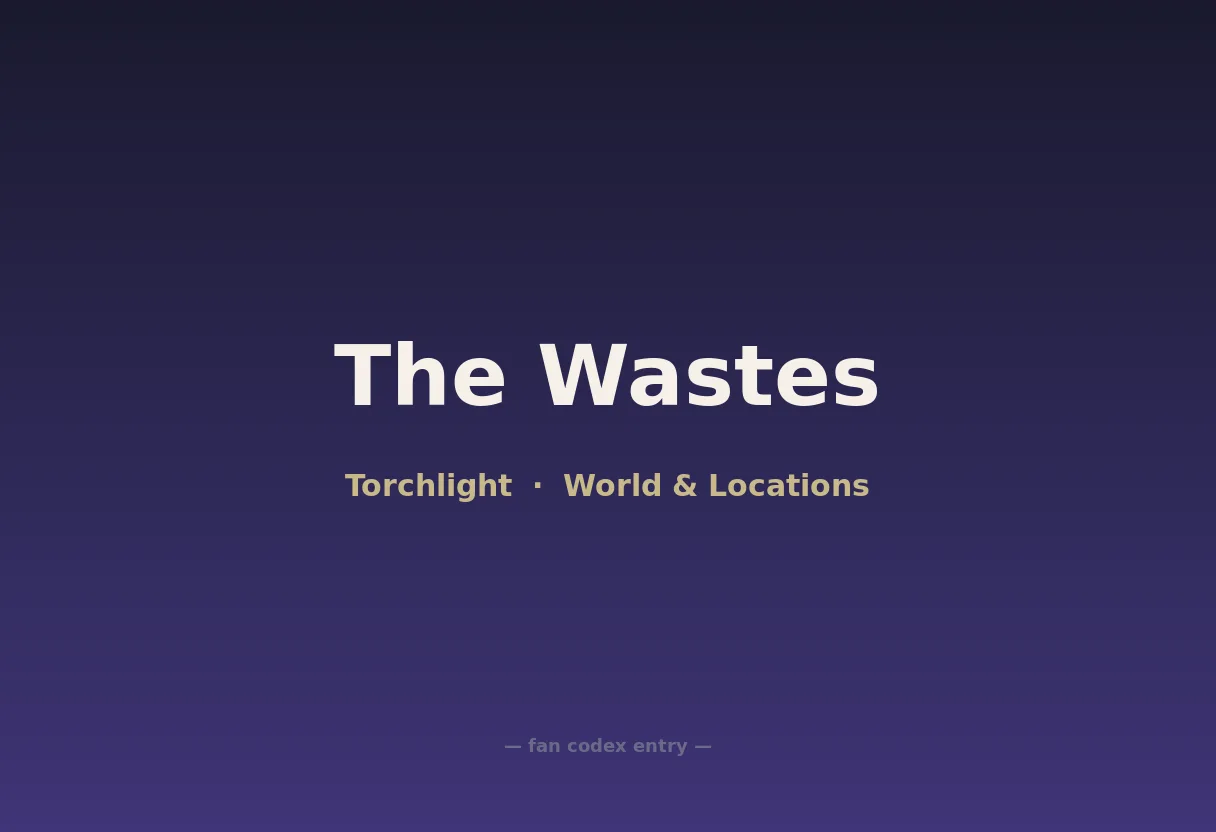 The Wastes